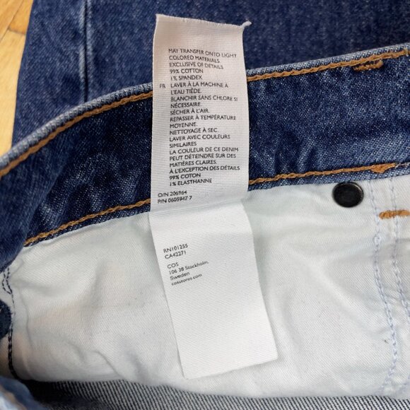 COS Blue Ankle & Cropped Jeans - Picture 7 of 9